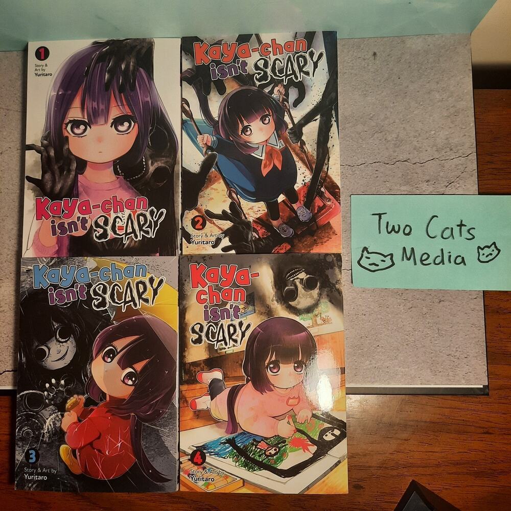 📚Kaya-chan Isn't Scary Vol. 1-4 Official English Manga Bundle Seven Seas